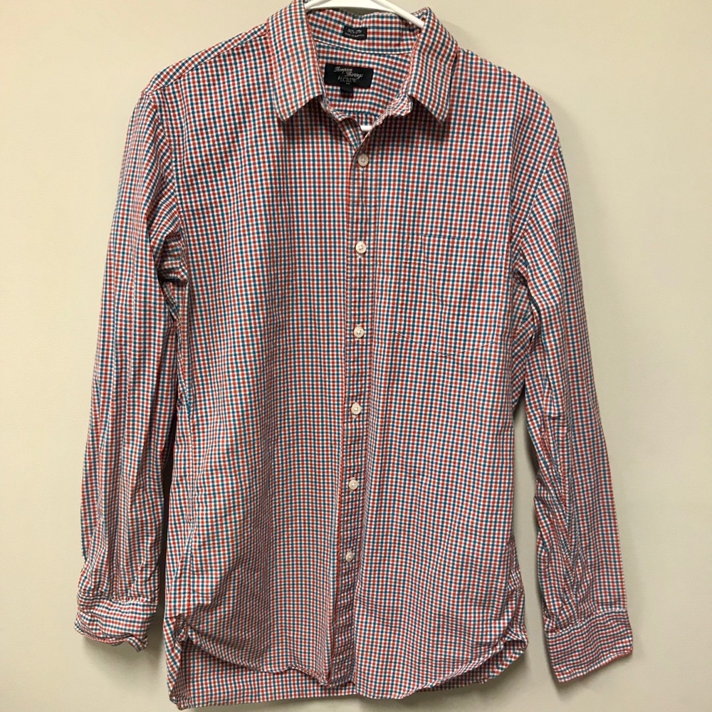 J. Crew Men’s Thompson Suiting 80’s Ply Shirt
